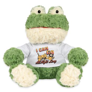 Je peux y aller toute la nuit gamer rétro - Grenouille Torge MiniFeet® - blanc - Devant