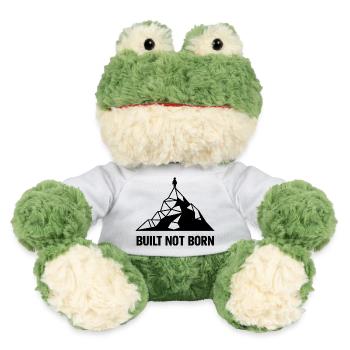 Built Not Born Peak - MiniFeet® Frog Torge - white - Front