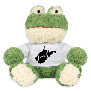 Football West Virginia - MiniFeet® Frog Torge - white - Front