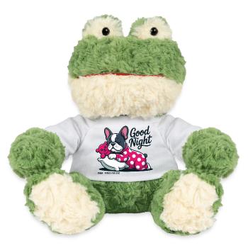  Good Night Emma French Bulldog Schlafende - MiniFeet® Frosch Torge - Weiß - Vorne