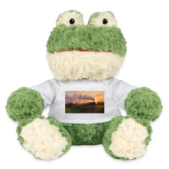 Sunset Steam Train - MiniFeet® Frosch Torge - Weiß - Vorne