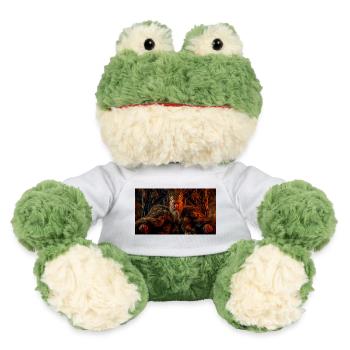 Der alte Beowulf herrscht als weiser König in der nordischen Saga - MiniFeet® Frosch Torge - Weiß - Vorne