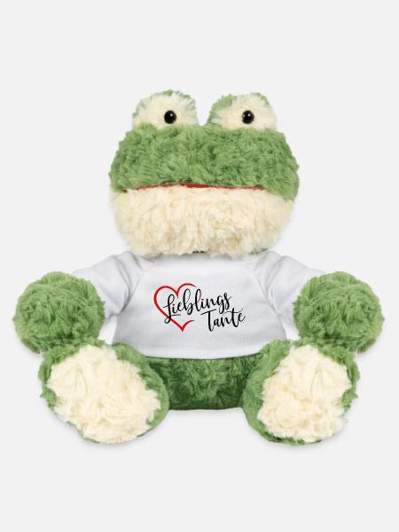 Lieblingstante Herz - MiniFeet® Frosch Torge - Weiß