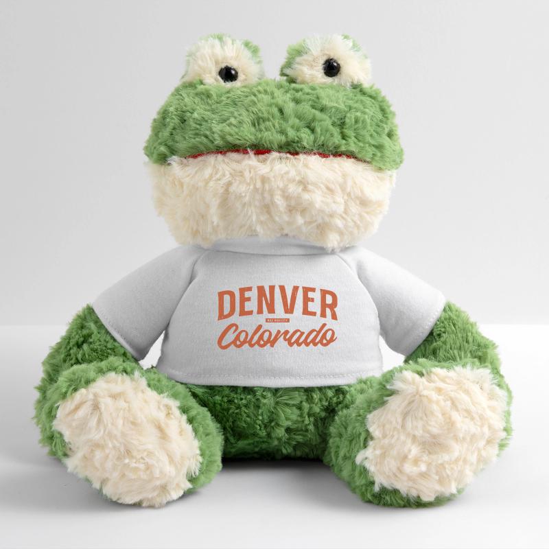 Denver Colorado Retro Script Logo MiniFeet® Frosch Torge