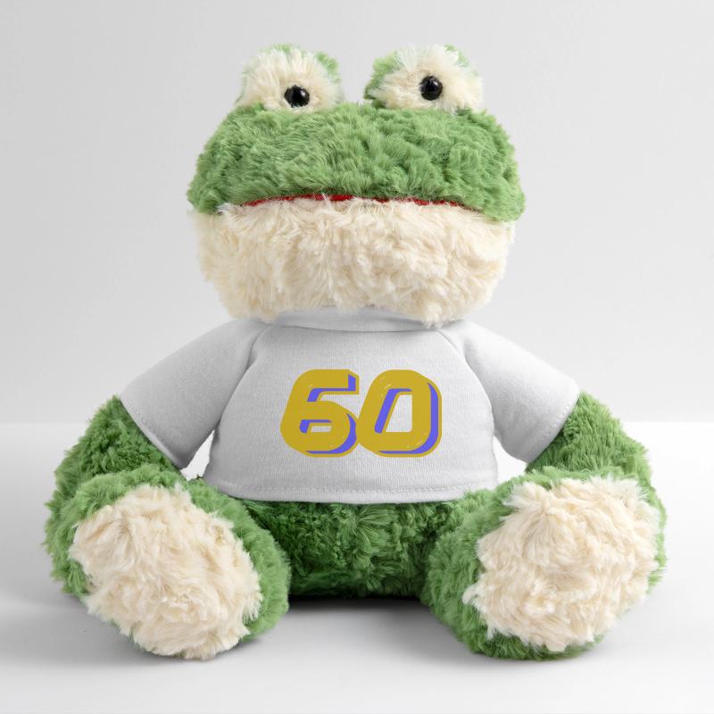 60. 60 ANS. 60e ANNIVERSAIRE. ANNIVERSAIRE 60 ANS. Grenouille Torge MiniFeet®
