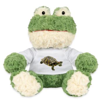 La tortue à oreilles rouges, un homme en armure avec du charme - Grenouille Torge MiniFeet® - blanc - Devant