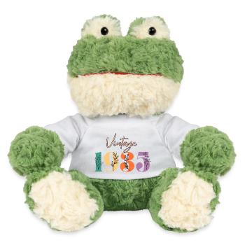 Vintage 1935 Floral - MiniFeet® Frog Torge - white - Front