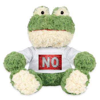 No Brick Wall Graffiti - MiniFeet® Frog Torge - white - Front