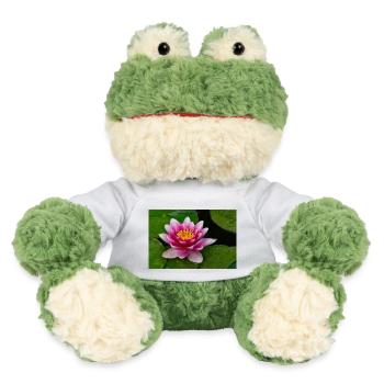 Water lily - MiniFeet® Frog Torge - white - Front