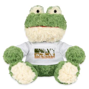 Background - Vintage Khaki - MiniFeet® Frog Torge - white - Front