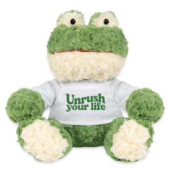 Ralentis | Pleine conscience à la vie lente - Grenouille Torge MiniFeet® - blanc - Devant
