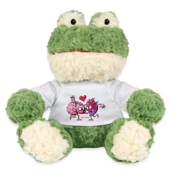Cœur et cerveau : une eternelle histoire d'amour - Grenouille Torge MiniFeet® - blanc - Devant