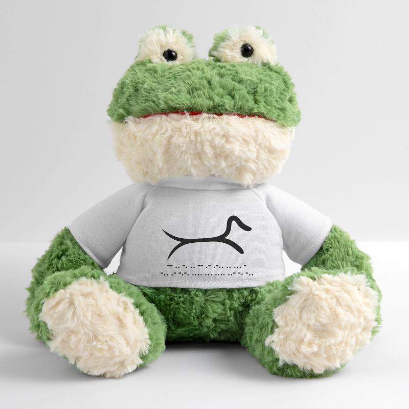 Dachshund with morse code MiniFeet® Frog Torge