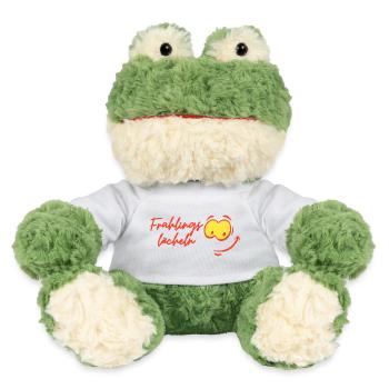Frühlingslächeln - Wortschätze, vergessene Wörter - MiniFeet® Frosch Torge - Weiß - Vorne