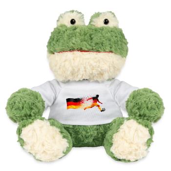 Deutschland Fußball Shirt – Germany Soccer - MiniFeet® Frog Torge - white - Front