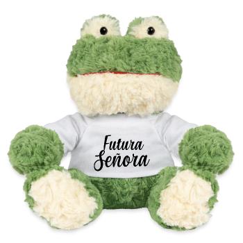 Futura Señora Engagement Bridal Shower Wedding - MiniFeet® Frog Torge - white - Front