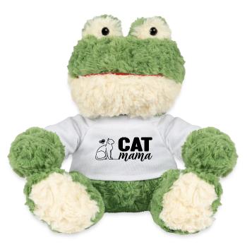 Maman chat - Grenouille Torge MiniFeet® - blanc - Devant