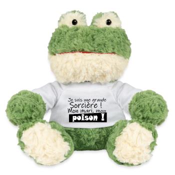 Grande sorcière mari poison - Grenouille Torge MiniFeet® - blanc - Devant