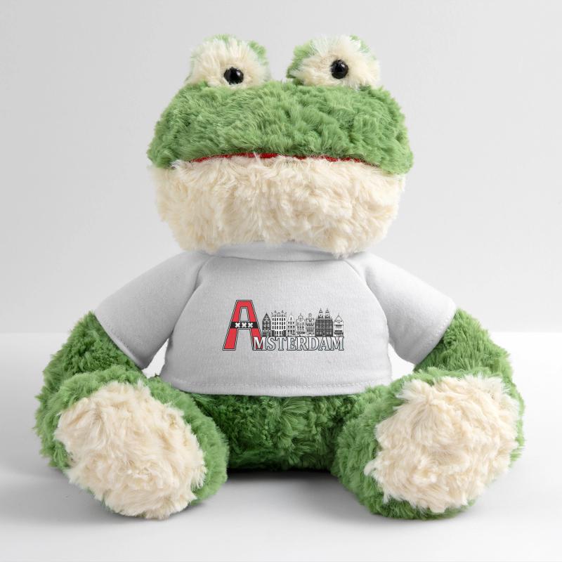 Amsterdam with a large A MiniFeet® Frog Torge