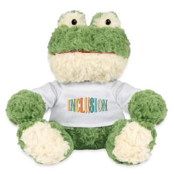 INCLUSION LETTERING - DIVERSITY - EQUALITY - MiniFeet® Frog Torge - white - Front