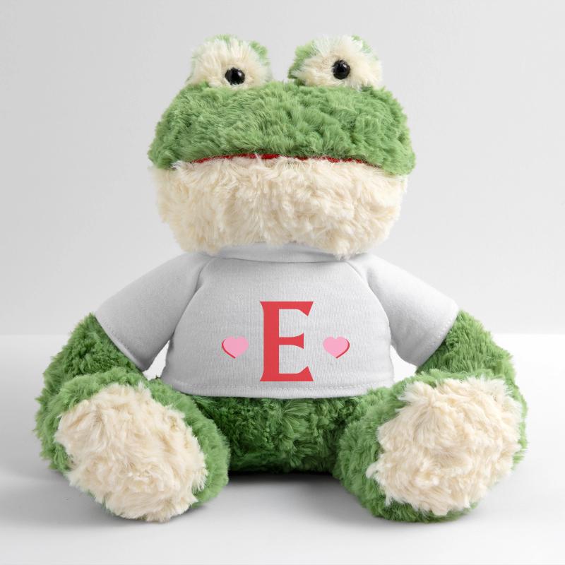 Buchstabe e rote Herzen MiniFeet® Frosch Torge