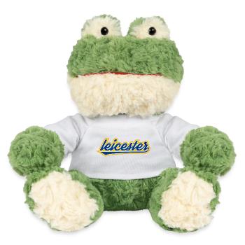 Leicester Script Swoosh auf Kleidung - MiniFeet® Frosch Torge - Weiß - Vorne