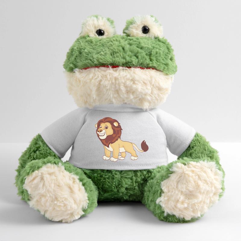 Ein prächtiger Löwe MiniFeet® Frosch Torge