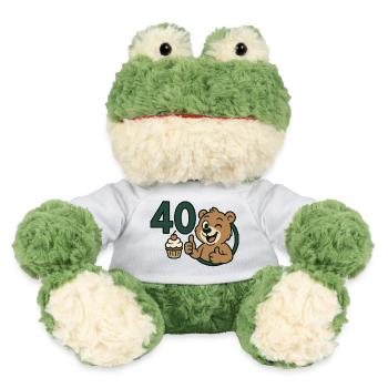 Fort comme un ours à 40 ans - Grenouille Torge MiniFeet® - blanc - Devant