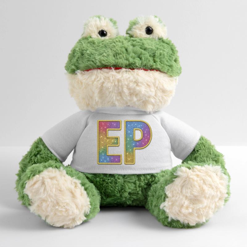 EP | Lettrage initial Galactic Glitter Grenouille Torge MiniFeet®