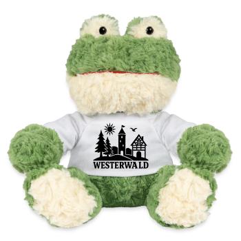 westerwald silhouette - MiniFeet® Frosch Torge - Weiß - Vorne