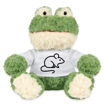 Maus - MiniFeet® Frosch Torge - Weiß - Vorne