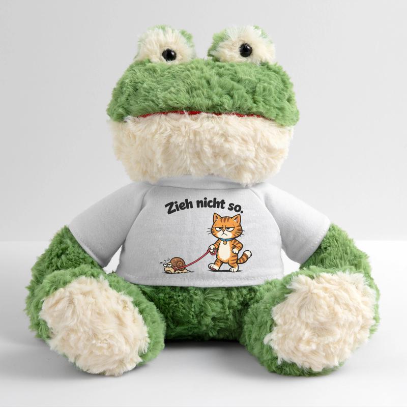 Cat frustration when pulling snails MiniFeet® Frog Torge