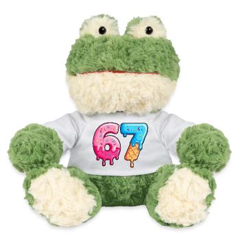 Figures Sweet 6-7 Dessert-Schrift - MiniFeet® Frosch Torge - Weiß - Vorne