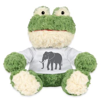 Éléphant - Grenouille Torge MiniFeet® - blanc - Devant