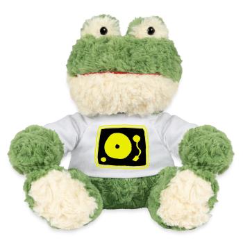 Plattenspieler - MiniFeet® Frosch Torge - Weiß - Vorne
