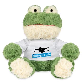 skiing is life i 2c - MiniFeet® Frosch Torge - Weiß - Vorne