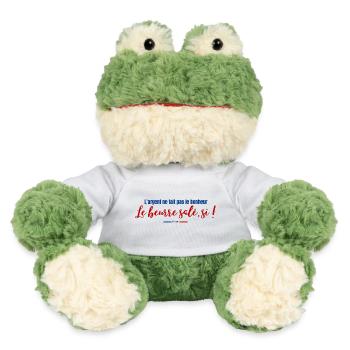 Proverbe beurre salé - Breizh - Bretagne - Humour - Grenouille Torge MiniFeet® - blanc - Devant