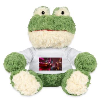 Cyberpunk Stadt1 - MiniFeet® Frosch Torge - Weiß - Vorne