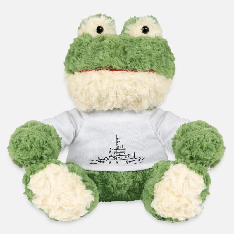 remorquage bateau - Grenouille Torge MiniFeet® - blanc
