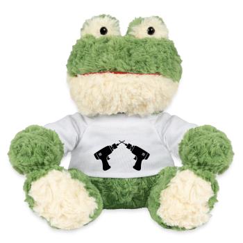 bohrmaschinen - MiniFeet® Frosch Torge - Weiß - Vorne