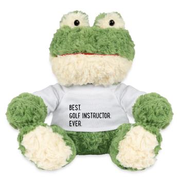 Golflehrer - MiniFeet® Frosch Torge - Weiß - Vorne