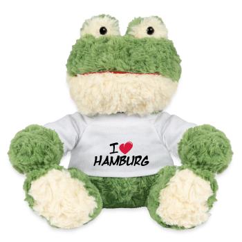 I love Hamburg / I Love Hamburg - MiniFeet® Frog Torge - white - Front
