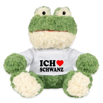 Ich liebe schwanz - MiniFeet® Frosch Torge - Weiß - Vorne