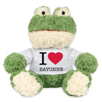 I LOVE BAYONNE France Frankreich - Grenouille Torge MiniFeet® - blanc - Devant