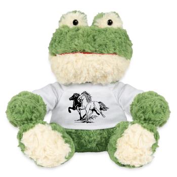 Chevaux sauvages - Grenouille Torge MiniFeet® - blanc - Devant