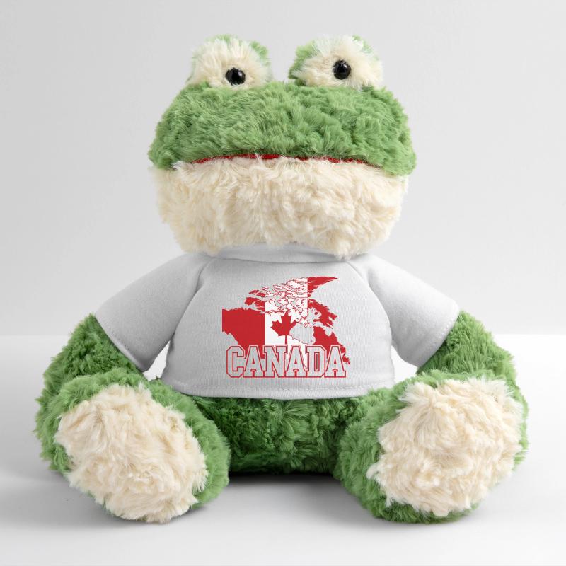 Canada Maple Flag Globe Tee MiniFeet® Frog Torge