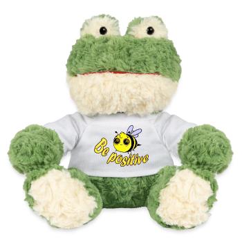 Bee positive - MiniFeet® Frog Torge - white - Front