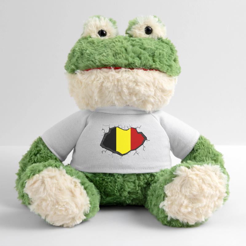 Drapeau de la Belgique Grenouille Torge MiniFeet®
