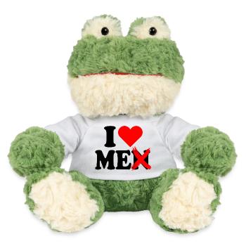I Love Me Men Ich Liebe Mich Selbstliebe Frauen - MiniFeet® Frosch Torge - Weiß - Vorne