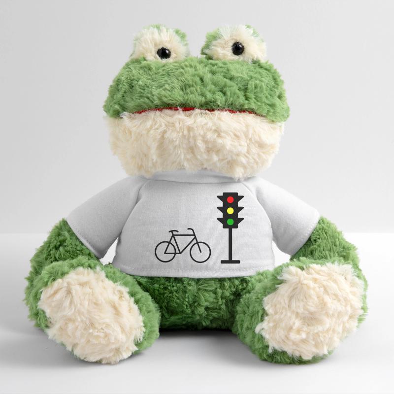Empreinte de feu de circulation avec vélo Grenouille Torge MiniFeet®